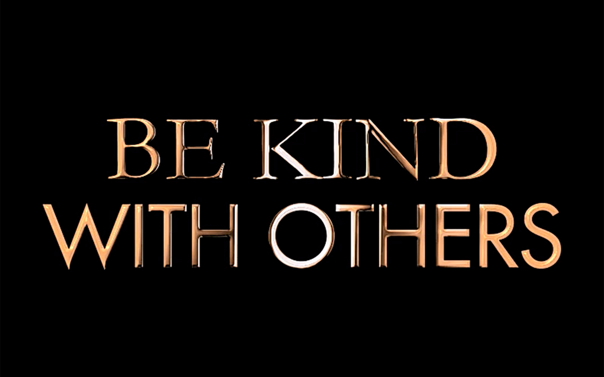 Logo Be Kind With Others